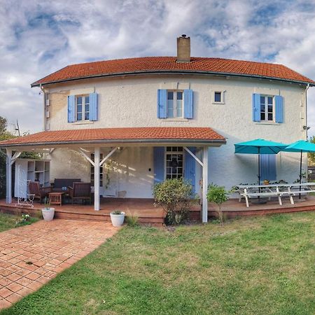 Charmante Maison Dans Les Landes X 10 Avec Piscine Et Salle D Escalade Lue Exterior photo