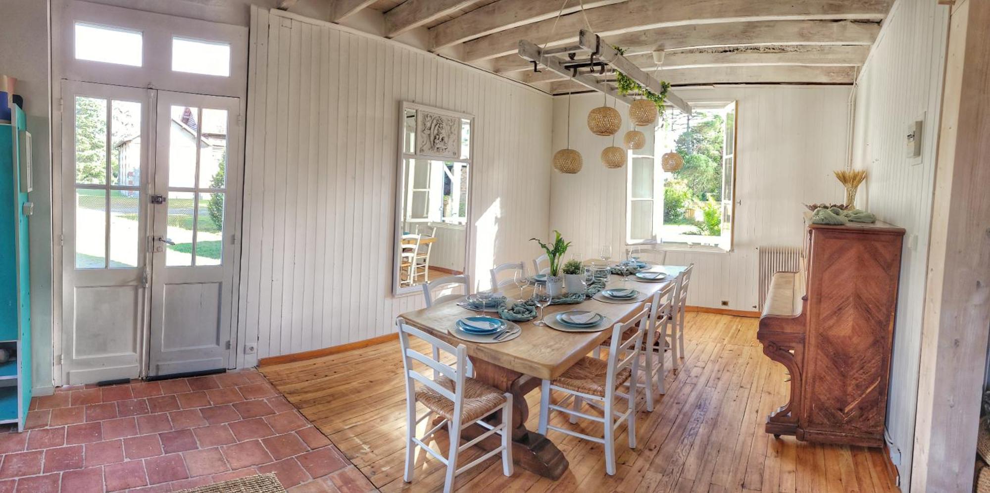 Charmante Maison Dans Les Landes X 10 Avec Piscine Et Salle D Escalade Lue Exterior photo