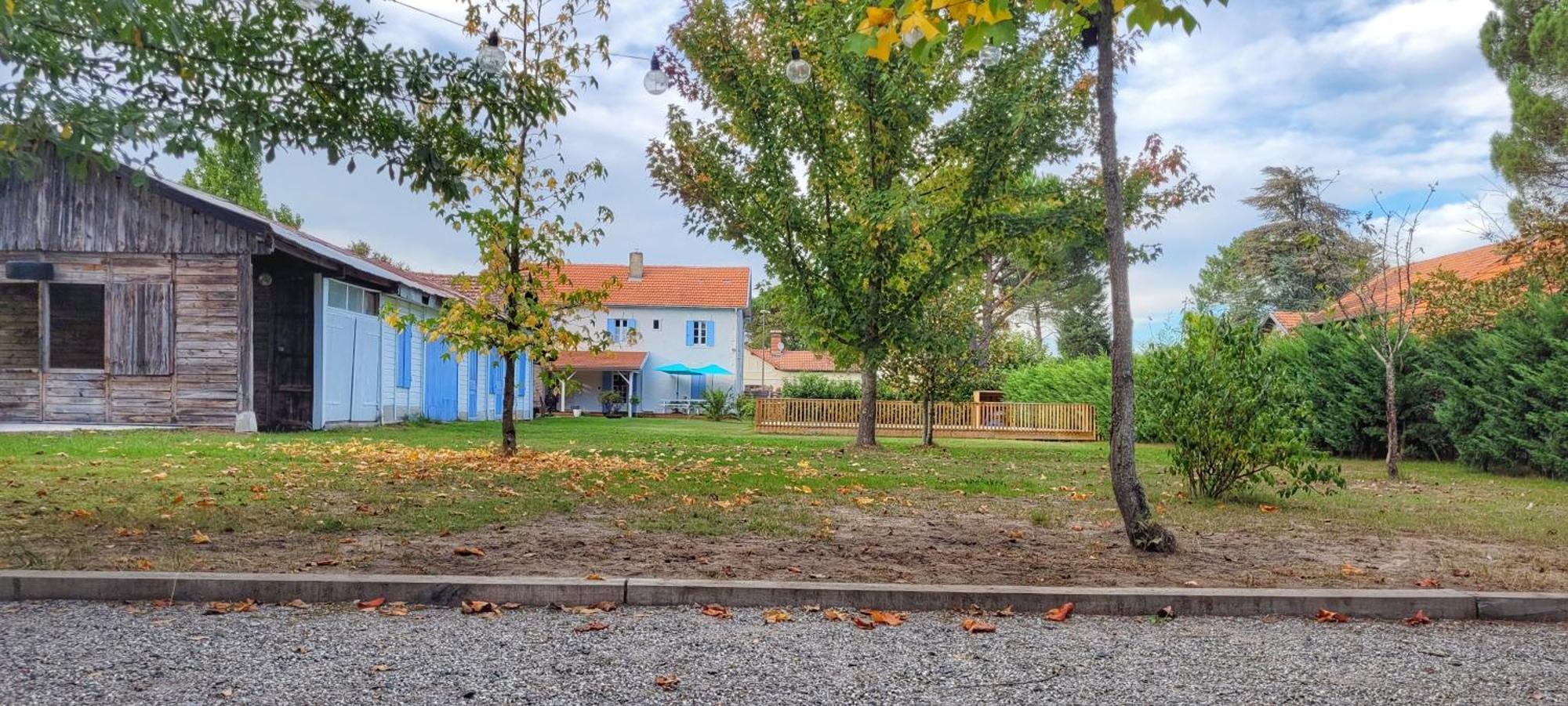 Charmante Maison Dans Les Landes X 10 Avec Piscine Et Salle D Escalade Lue Exterior photo